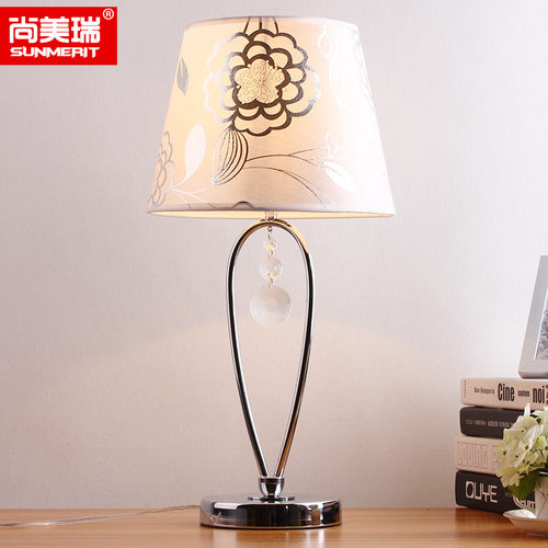 尚美瑞现代田园风水晶装饰台灯