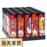 Пластиковая одноразовая ветрозащитная электронная дорожная мультяшная зажигалка, прямые продажи с завода