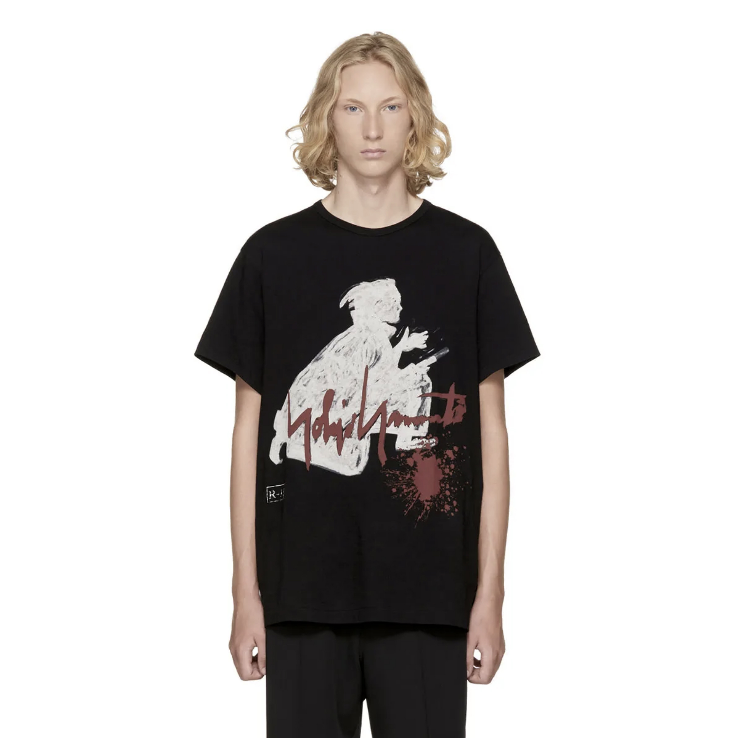 YOJI OOAK 日系原创Samurai Printed T Shirt纯棉印花短袖圆领T恤