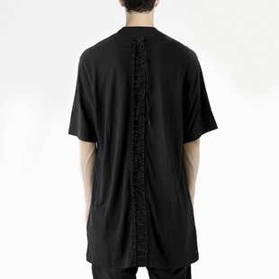 YOJI OOAK JERSEY T-SHIR JULIUS 7龙骨系带五分袖绑带原宿风T恤