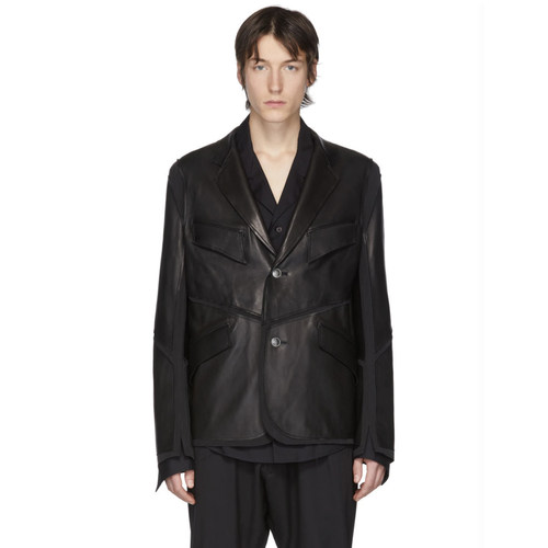 拼接yojiooak山本耀司夹克