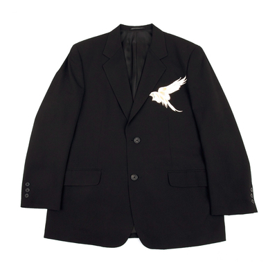 ooak手绘羊毛西服夹克