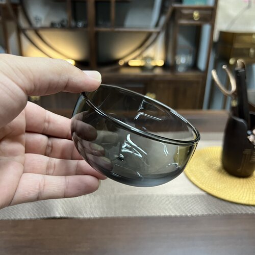 茶杯茶碗玻璃甜点碗燕窝碗酸奶布丁杯网红ins雪糕冰淇淋杯早餐碗