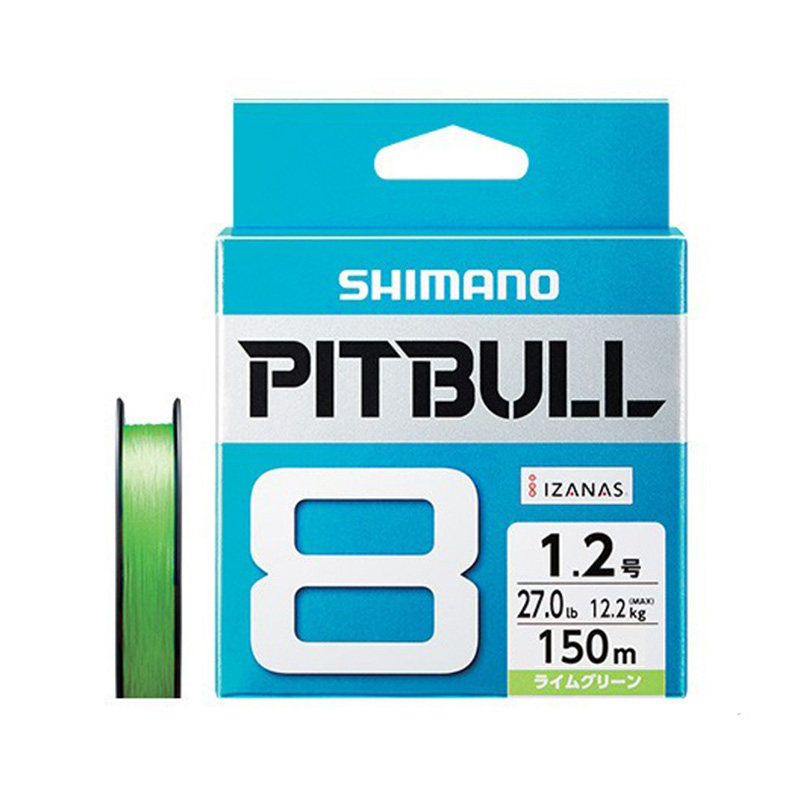 SHIMANO禧玛诺PE线PITBULL 8编12编粉色绿色远投顺滑耐磨路亚鱼线