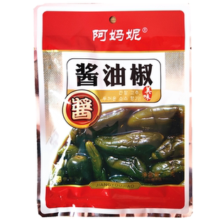 园丰阿妈妮酱油椒60g东北小菜下饭菜酱腌菜港椒酱菜拍20袋包邮