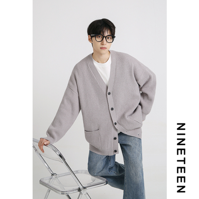 基础款百搭开衫毛衣外套男女