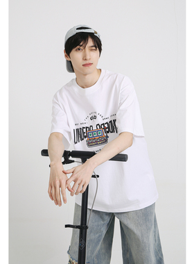 十九秋/2025夏季新款潮流百搭宽松短袖T恤学生青少年上衣男生日系