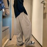 港风hiphop裤子秋天小众原创设计华夫格休闲长裤男抽绳九分束脚裤，男装休闲裤，星座310B-1