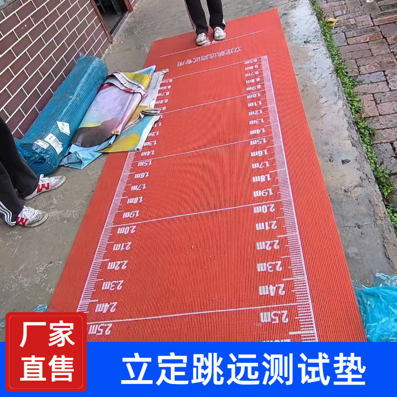 立定跳远测试专用垫子防滑学校中考高考体育室内地垫加厚训练器材