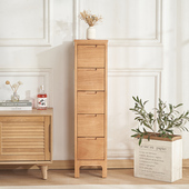 斗柜欧式 特价 田园床头柜复古收纳柜子实木置物柜夹缝边柜客厅 包邮