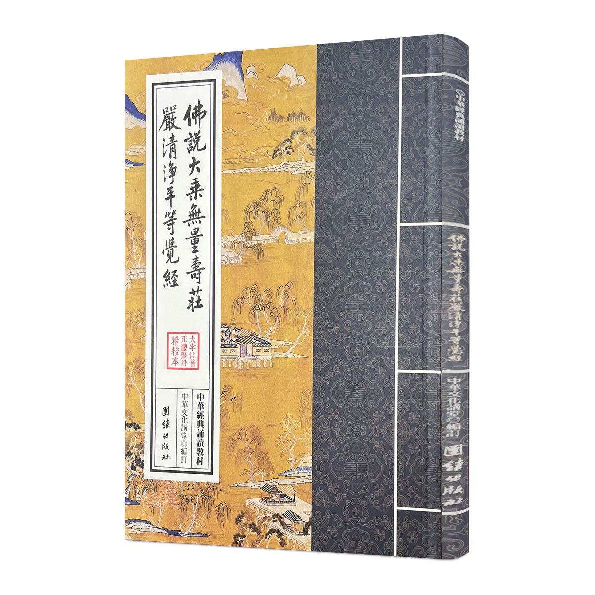 佛说大乘无量寿庄严清净平等觉经 繁体竖排大字拼音注音版 中华经典诵读教材 无量寿经 佛学修心智慧经文经书 佛学入门结缘书