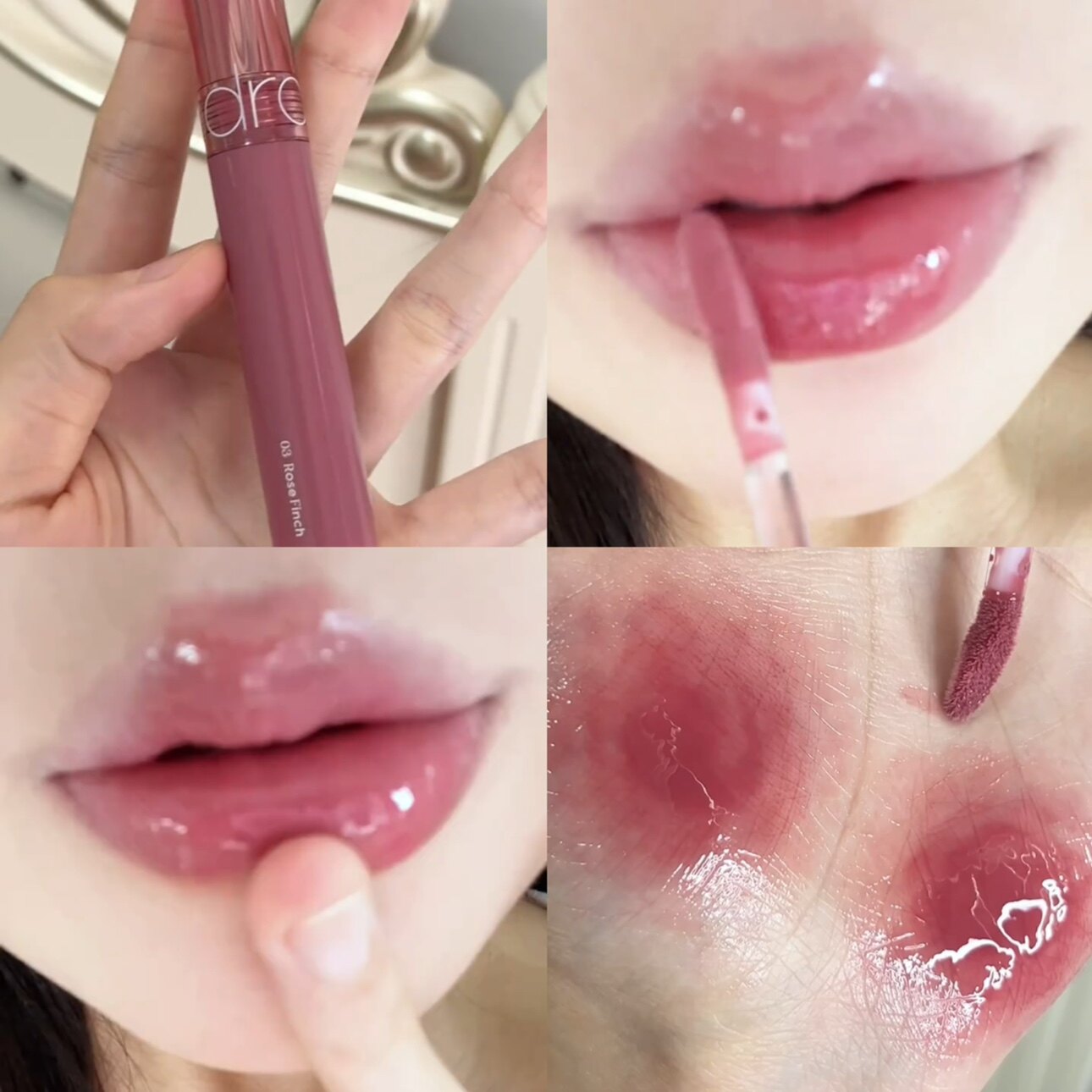 日期不好 临期特价romand天使光唇蜜03暖色玫瑰图片