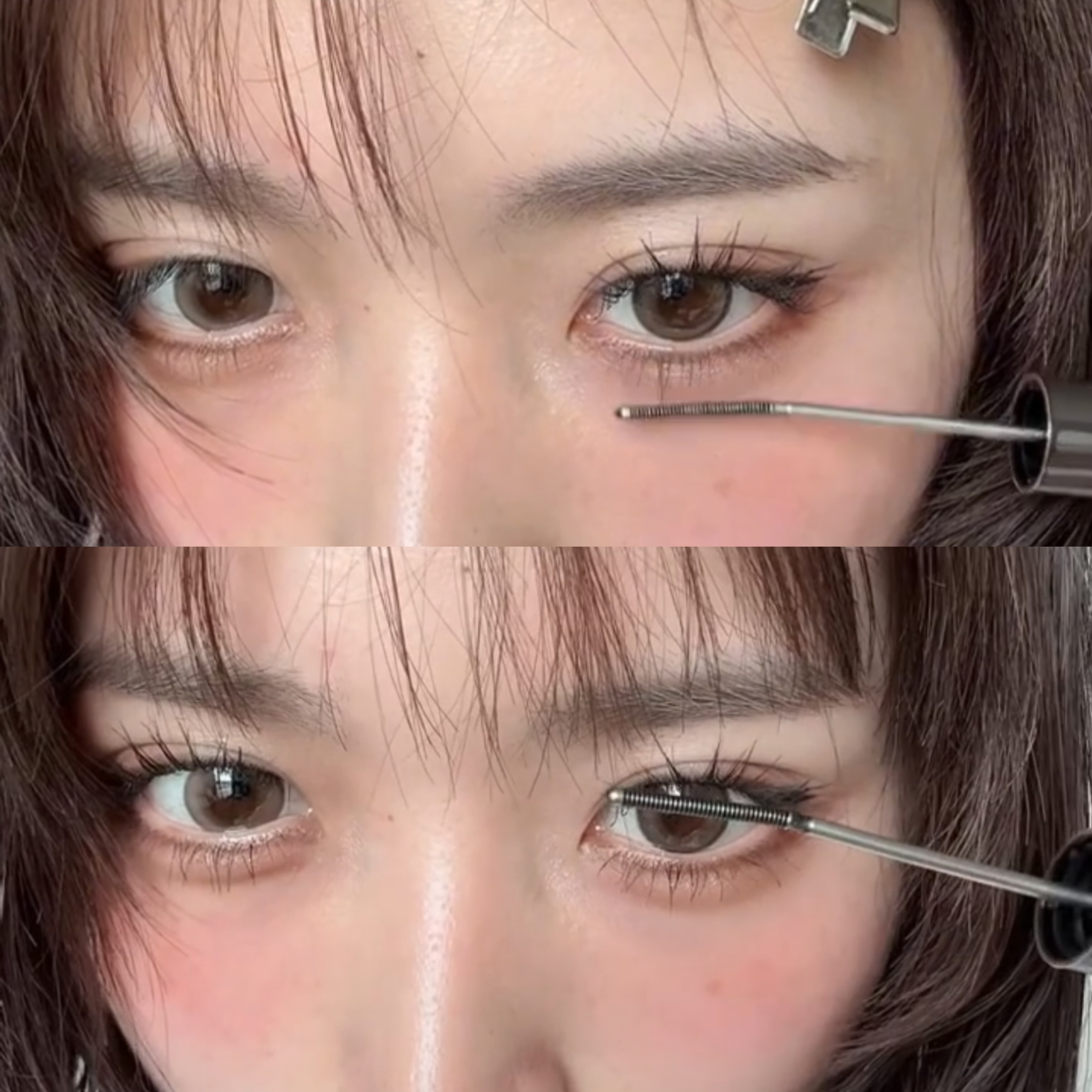 橘朵睫毛膏金属刷头小钢管极细 定型不晕染精细纤翘根根分明