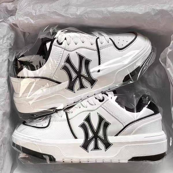 纽约洋基队鞋子男士2026春季新款厚底增高板鞋时尚复古运动休闲鞋,运动鞋new,老爹鞋,淘宝优惠券,粉丝福利购,淘宝优惠卷