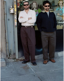 日单 throwing fits 男士宽松休闲裤 水洗棉布 25春季