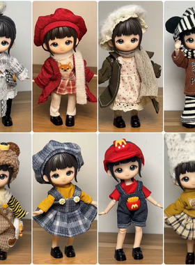 甄嬛传bjd娃衣8分12分裙16-17厘米娃娃YMY-gsc一万次出逃裙阿巳体