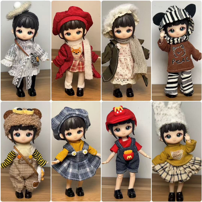 甄嬛传bjd娃衣8分12分裙16-17厘米娃娃YMY-gsc一万次出逃裙阿巳体