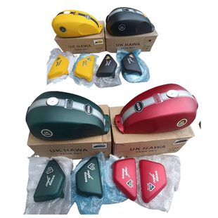 适用台湾复古CG125改装油箱迷你HW150油箱哈瓦油壶摩托车油箱边盖