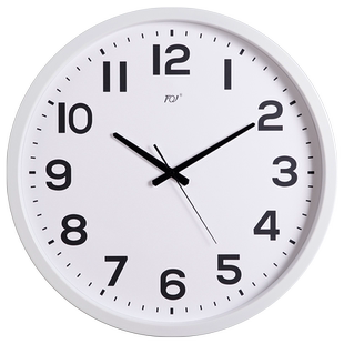 TQJ简约大号壁挂钟客厅时尚静音挂表酒店大堂挂墙时钟大尺寸钟表