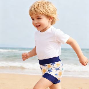 婴幼儿游泳裤 游泳馆使用 防水反复使用男女宝防漏男童女童宝宝泳装