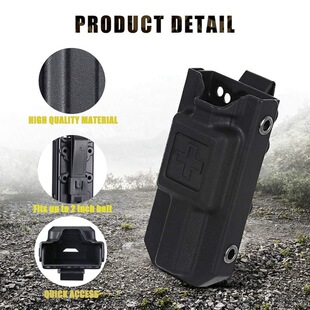 战术CAT止血带收纳盒快拔盒EMT应急救援医疗盒MOLLE挂腰