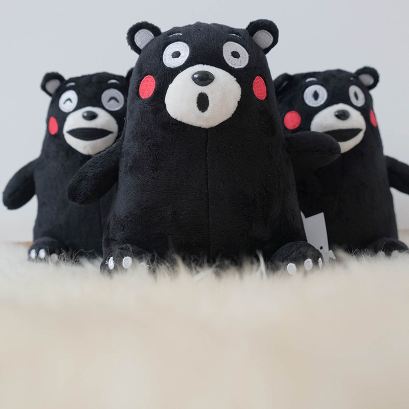 日本正品kumamon正版迷你熊本熊小号公仔生日玩偶情人节毛绒玩具