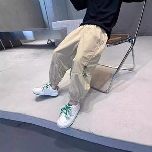 男童裤子秋季薄款2024新款儿童装防蚊裤夏款大男孩秋装休闲长裤潮