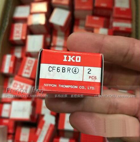 进口IKO方法兰直线轴承LMK6 8 10 12 13 16 20 25 30 35 40 50UU