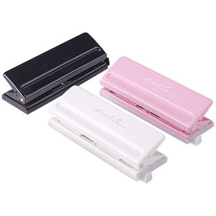 可得优6孔打孔器活页本打孔机3孔9孔a7六孔a6多孔a5手帐b5奇葩A4活页夹圆孔打洞器多功能文件装订成册书本