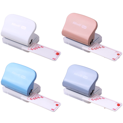 可得优打孔器活页本3孔小型手工