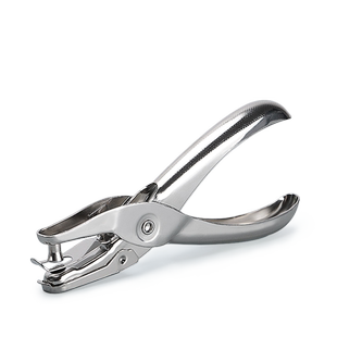 单孔打孔器活页本圆环孔打孔机3mm小孔小型纸张打洞器手工打眼神器卡片a4纸书签钉孔器6mm会员卡手握式检票