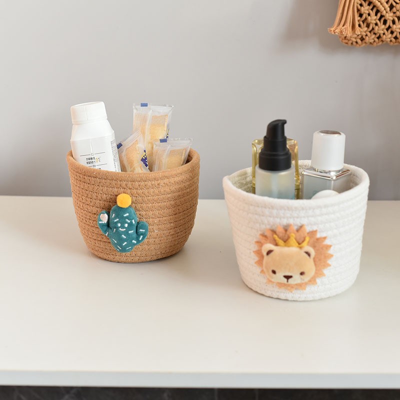 nice儿童玩具整理筐桌面收纳篮