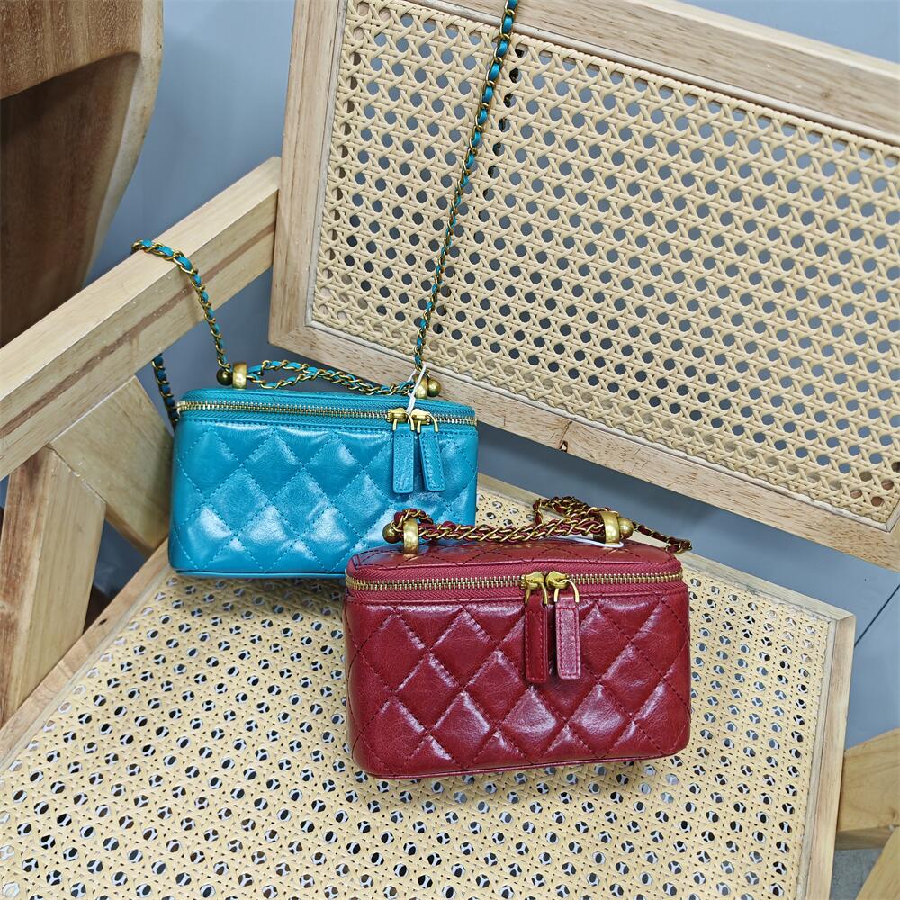 盒子单肩时尚百搭真皮斜挎女小包