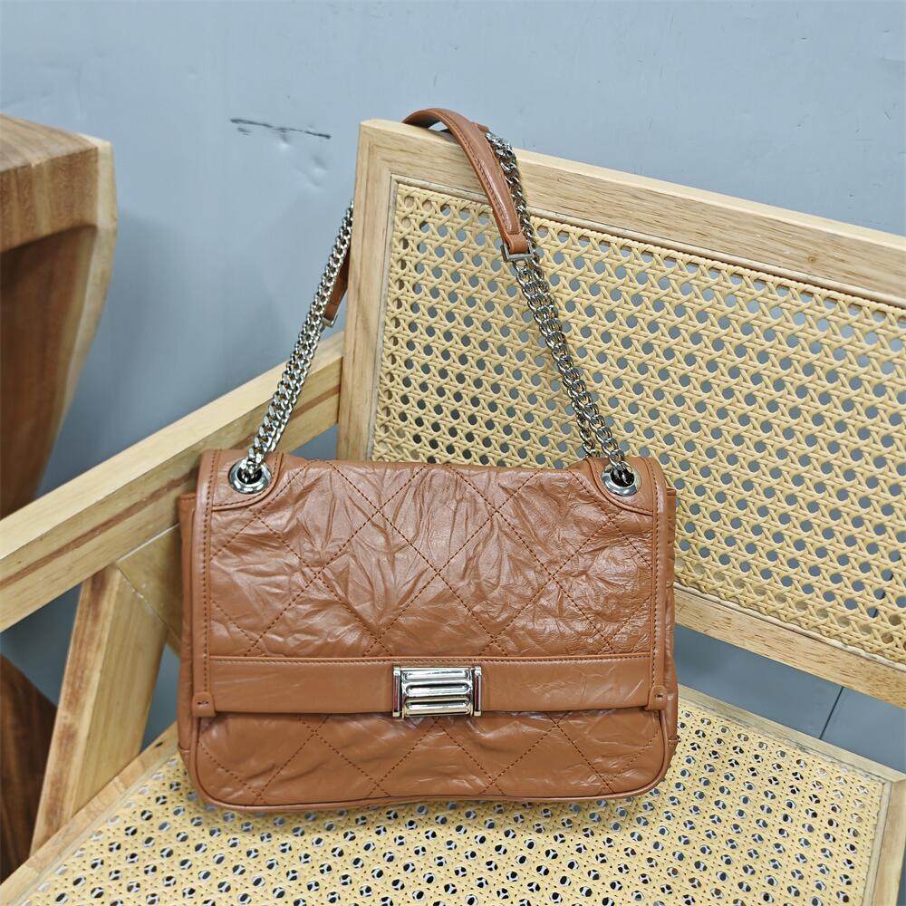 头层牛皮手抓纹菱格链条复古日韩真皮秋冬清货专柜品牌斜挎女士包,箱包皮具/热销女包/男包,通用款女包,淘宝优惠券,粉丝福利购,淘宝优惠卷