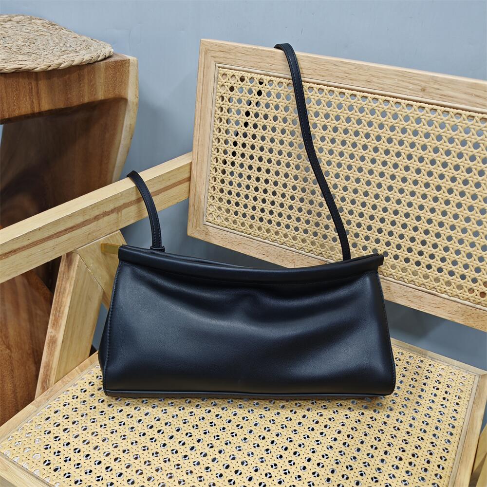 头层牛皮腋下个性百搭真皮包包女2025新款斜挎单肩日韩专柜女士包