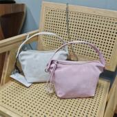 真皮斜挎包包女2026牛皮国风复古枕头品牌库存清货特价 处理女士包