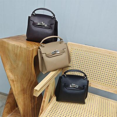 新款真皮托特铂金单肩手提女士包