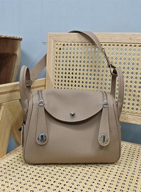 进口TOGO头层牛皮欧货枕头腋下斜挎女大包真皮时尚百搭大容量女包