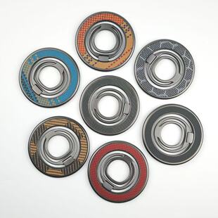 二代三折叠指环减压磁吸手机支架凯夫拉指环扣magsafe便携碳纤维