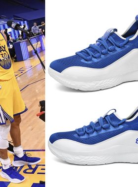 库里8代篮球鞋男女蓝60分之夜电动黄Curry8实战气垫减震运动鞋9代