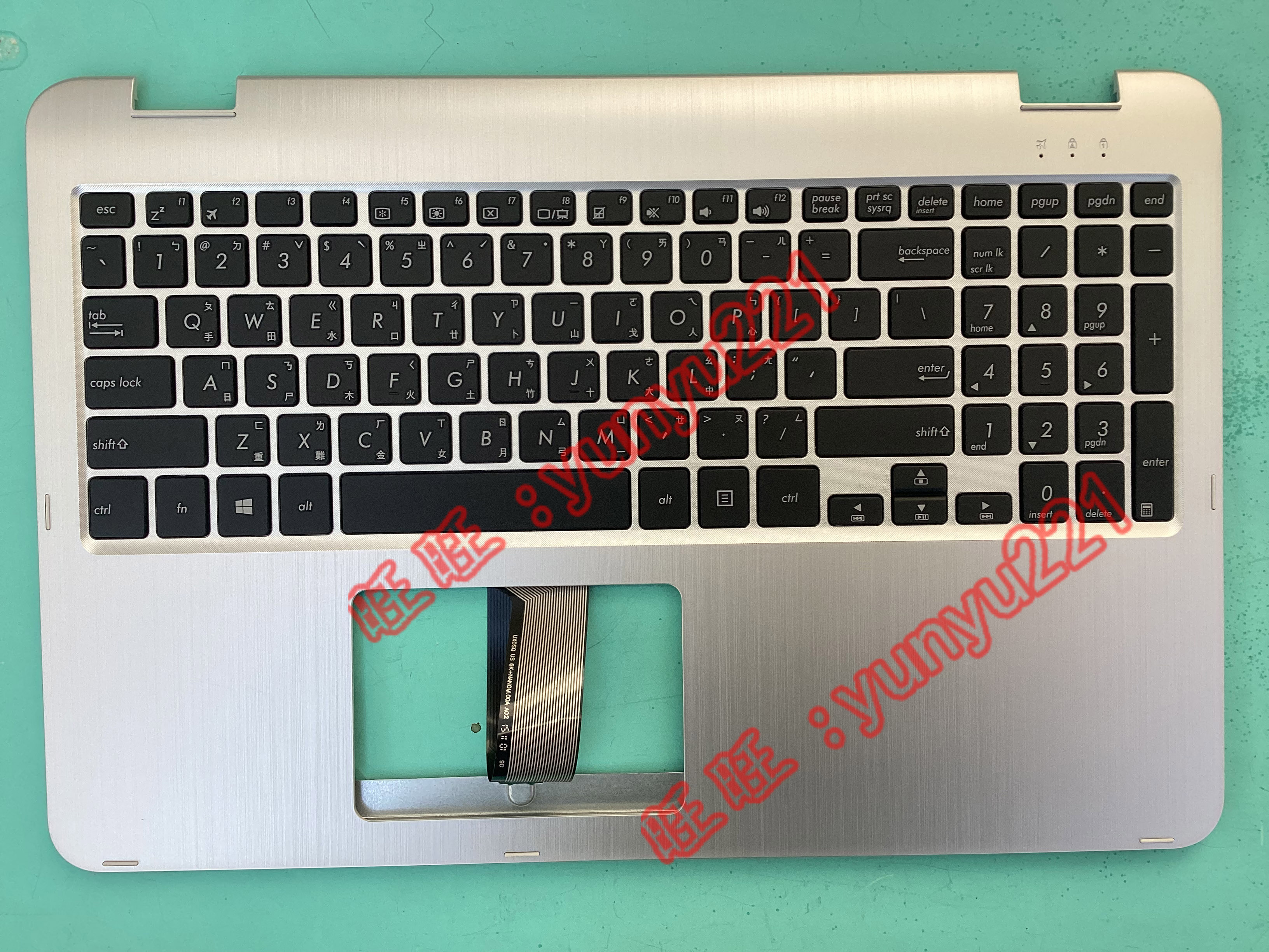 ASUS华硕VivoBook Flip TP501 TP501UB TP501UA 中文TW CH 键盘