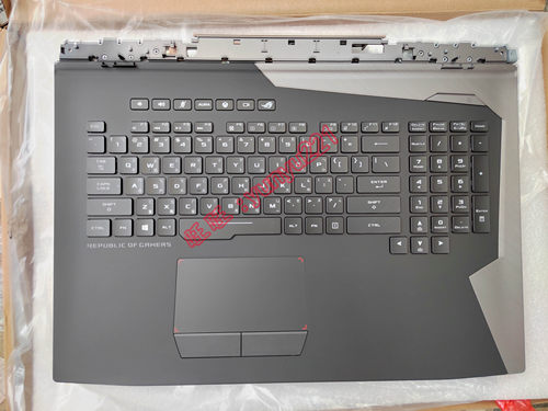 原装全新华硕ASUS ROG G703GI RGB背光键盘 C壳 一体繁体中文注音