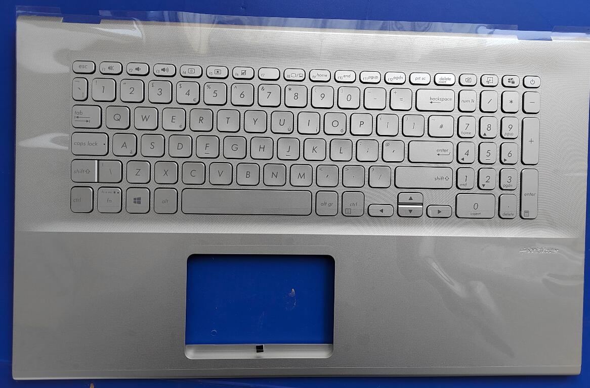 ASUS华硕VivoBook 17 X712FB/FA X712全新C壳繁体中文键盘 UK TW