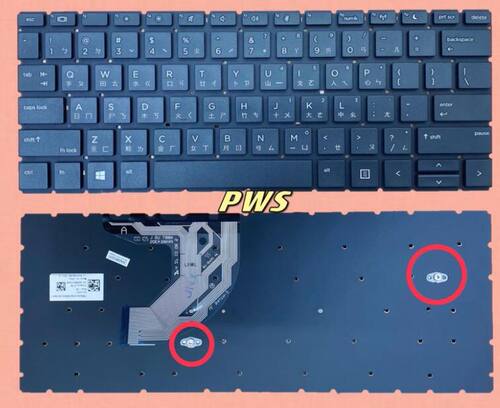 HP惠普ProBook 430 G6 G7 HSN-Q14C Q23C L44548-001繁体中文键盘