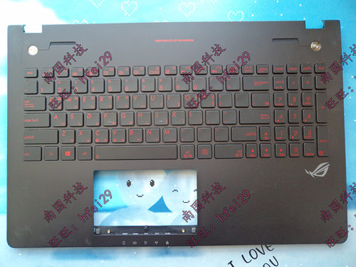 全新华硕ASUS N56JR N56 N56V N56VM N56VZ N56SL 键盘带C壳 背光