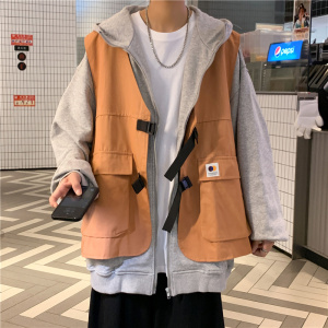 男秋冬新款假两件夹克外套J906P65图片