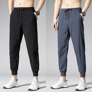 冰丝男士薄款休闲九分裤图片