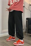 春男显瘦高腰宽松束脚哈伦裤休闲运动裤子潮K2199P28，男装休闲裤，星座1116-2