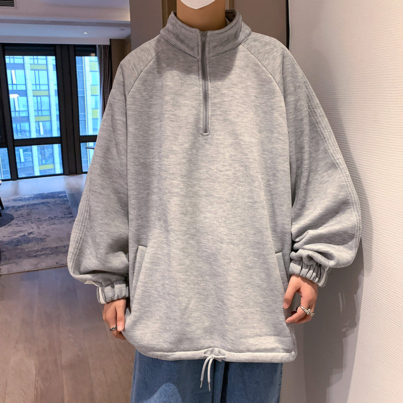 男秋冬新款卫衣外套抗起球加绒款M922P35图片