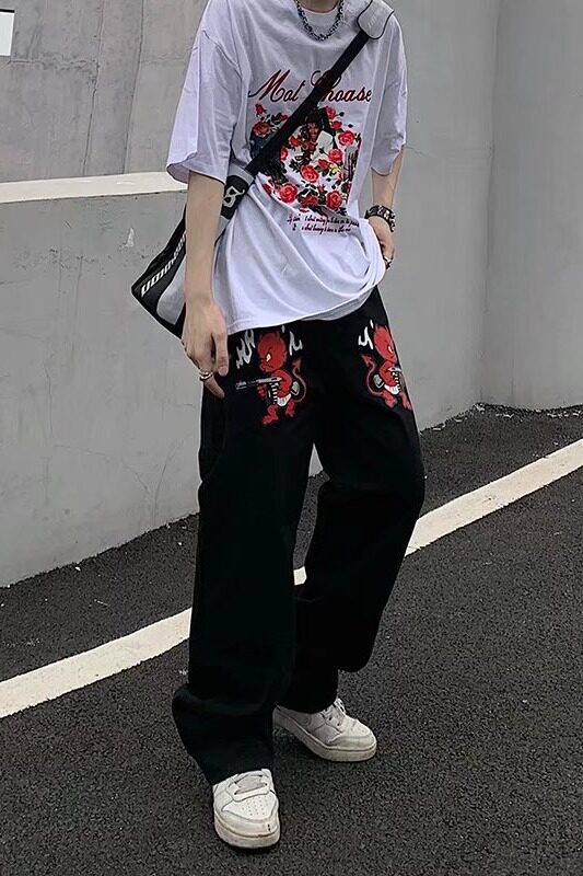 男士夏季新款小恶魔牛仔裤NG116P38,男装牛仔裤,星座1116-2